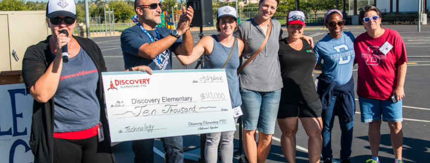 $10,000 presented to Discovery Elementary School