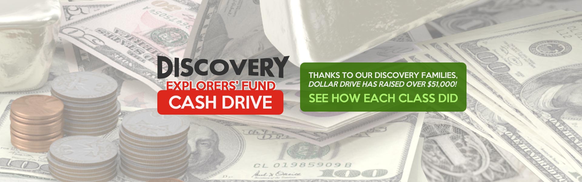 Discovery Explorers' Fund Cash Drive 2022